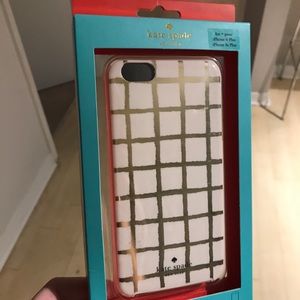 Kate Spade iPhone Grid Case iPhone Plus 6/6s/7
